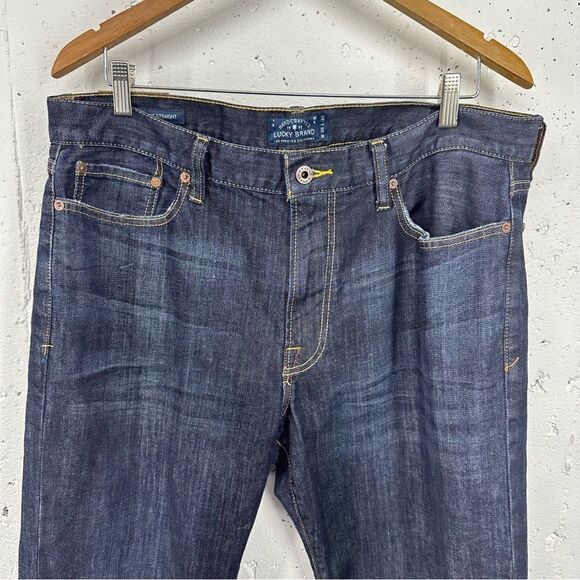 Lucky Brand 363 Vintage Straight Men’s size 36 x 31.5 Jeans - Picture 3 of 15